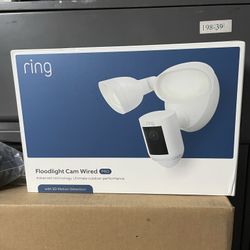 Ring Camera White Floodlight Pro 