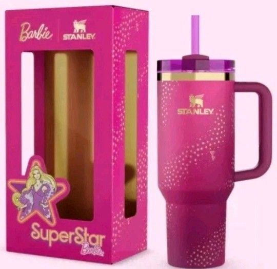 Barbie X Stanley 70s SUPERSTAR Tumbler 40 oz Quencher **Limited Edition