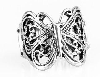 All Aflutter - Silver