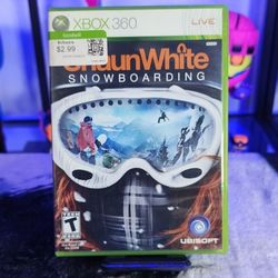 Shaun White Snowboarding Xbox 360 Tested and Working - Complete w/ Manual CIB