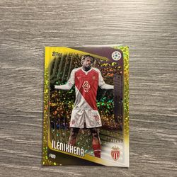 George Ilenikhena 2025–26 Topps UEFA GOLD /299 AS Monaco #082