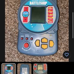 Vintage Milton Bradley Battleship 1995 Electronic Handheld Game Tested & Working