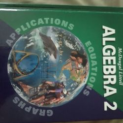 Algebra 2, McDougal Littel Textbook - Like New