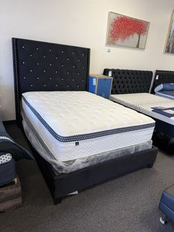 Elegance Tall headboard bed frames all sizes king Queen available!