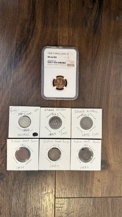 Lot 7 American Coins 