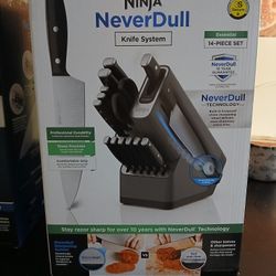Ninja Never Dull ESSENTIAL 14-Pc Knife Set – New Sealed