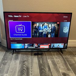43 Inch Roku TV For Sale