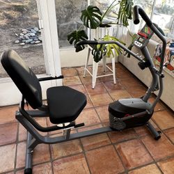 Sunny Health & Fitness Smart Recumbent Bike