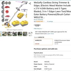 String Trimmer And Leaf Blower