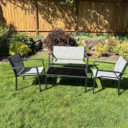 3 Piece Outdoor Furniture Good Condition 