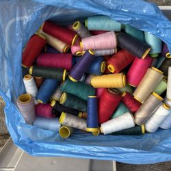 Large Spools Of Thread 