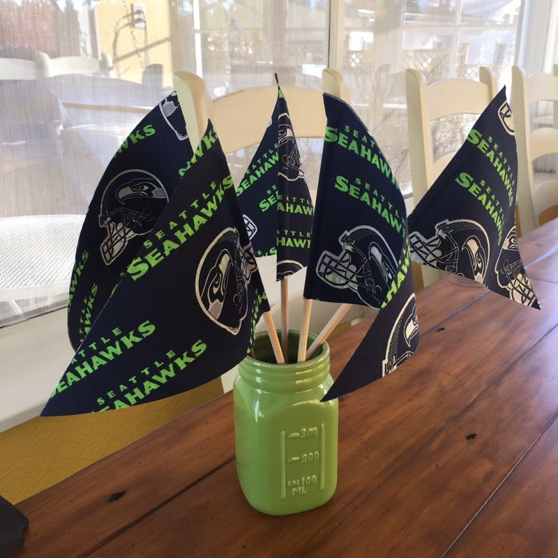 Seahawks flags