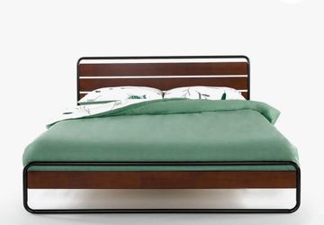 Holmdel Metal Slat Bed - Twin