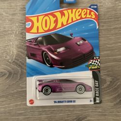 Hot Wheels 94 Bugatti Eb110 SS Super Treasure Hunt 