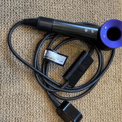 Dyson Hair Dryer HD01 Nickel/Purple Genuine