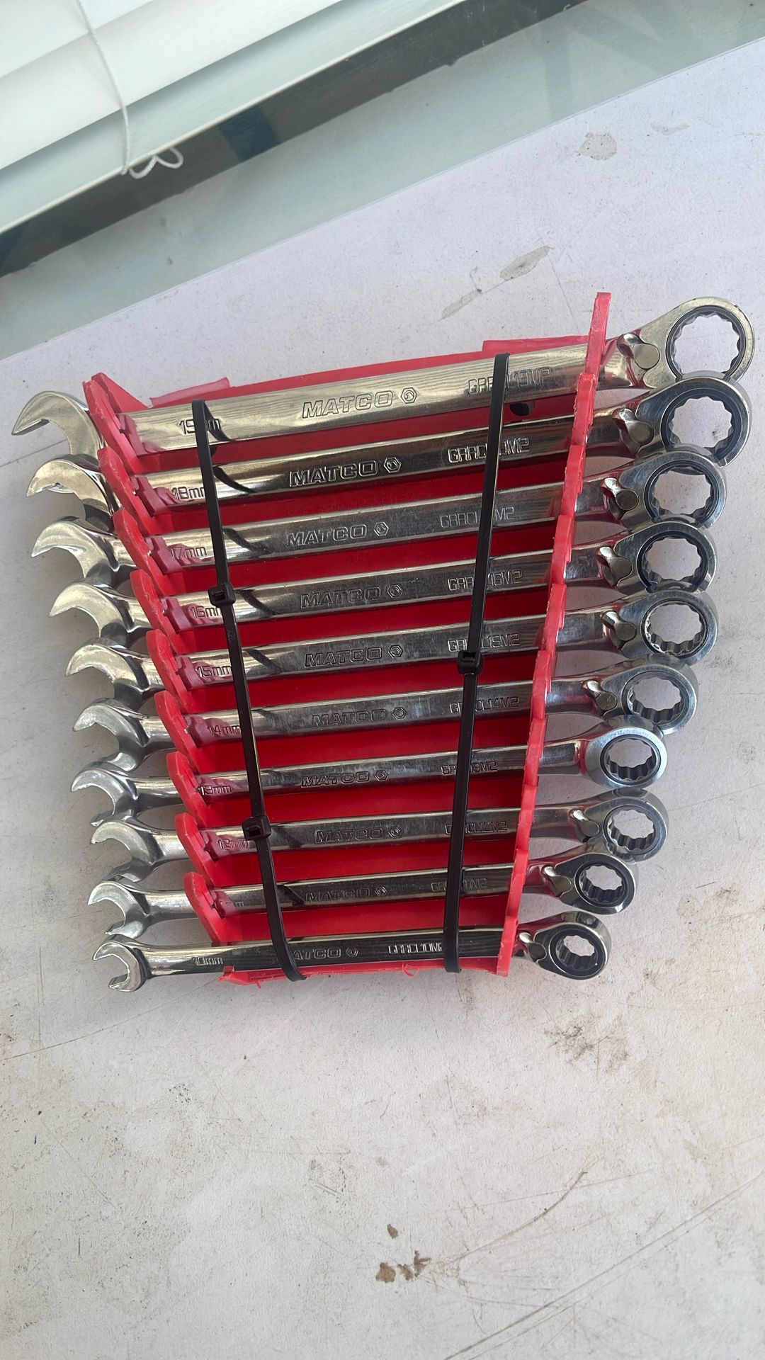 MATCO Wrenching. Metric Set 10mm To19mm