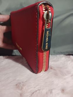 Coral michael kors wallet hot sale