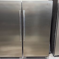 Frigidaire Professional 32” Freezer And 32” Refrigerator ( 64” Total)