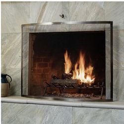 Acacias Steel Fireplace Screen