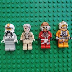 Lego Star Wars Minifigures Lot (4) 