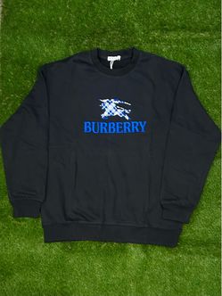 Burberry Black and Blue Long Sleeve