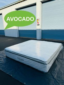 AVOCADO ORGANIC COTTON MATTRESSES NEW QUEEN AND KING SIZE