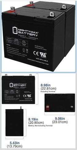 Mighty Max Battery GRP22NF- UB12550 12V