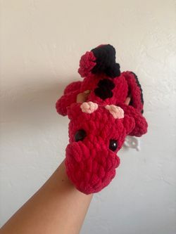 Handmade Crochet Dragon Plush Toy
