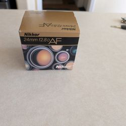 Nikon 24mm lens