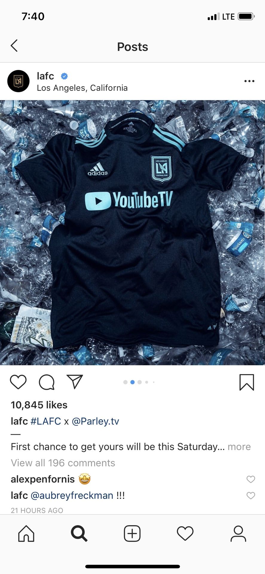 Dodgers Jersey With LAFC Patch Size XL for Sale in Anaheim, CA - OfferUp