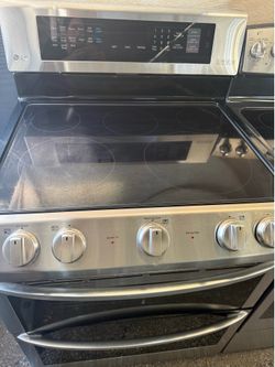 Lg glass top electric stove