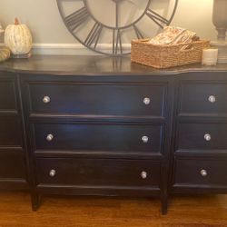 Large Black Dresser/ Buffet
