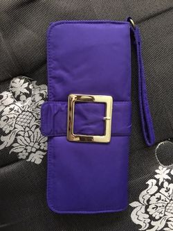 Purple wallet