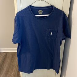 Polo Ralph Lauren classic fit medium blue shirt .  Good condition