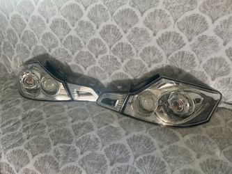 G37 sedan clear tail lights
