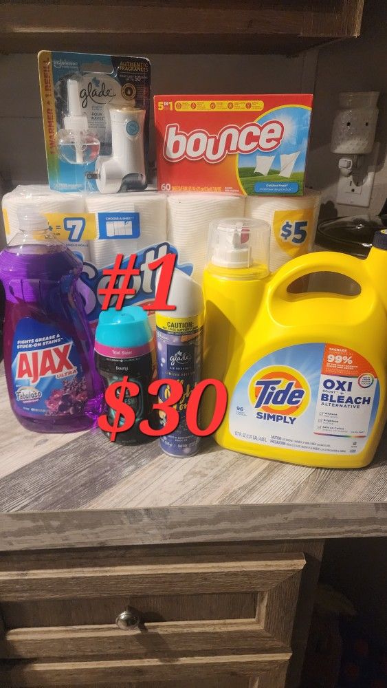 Tide Simply Oxi Household Bundles