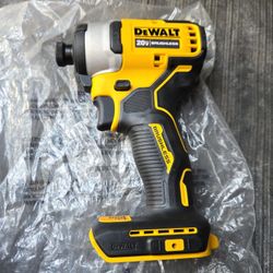 DEWALT 20VMAX BRUSHLESS ATOMIC 1/4"(6MM) CORDLESS IMPACT DRIVER NEW (TOOL ONLY) PRICE IS FIRM 