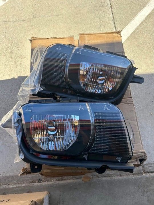 10-13 CHEVY CAMARO HEADLIGHTS FAROS CALAVERAS MICAS LUCES 