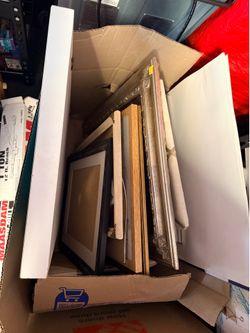 Huge Lot of Picture Frames – Various Sizes & Styles