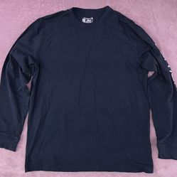 Carhartt Men’s Navy Long Sleeve Loose Fit Size M