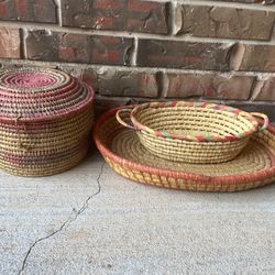 Vintage Native American Southwest Woven Coil Baskets—$30 EACH—Discount Some For Multiple Purchase