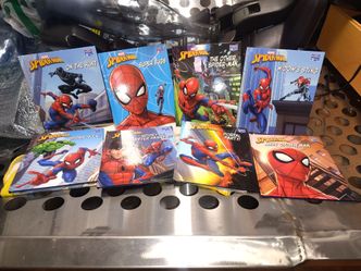 8 Spider-Man hardback series books