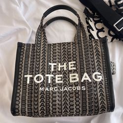 Marc Jacobs  The Monogram Small Tote Bag With Shoulder Strap & Dust Bag