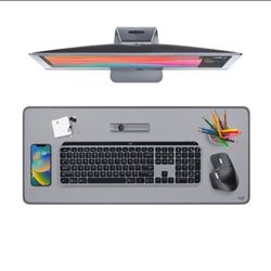 Logitech DESK MAT "Open Box" - Studio Series, liquid proof, Grey color.
