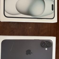 iPhone 15 plus And 16 Plus EMPTY BOXES