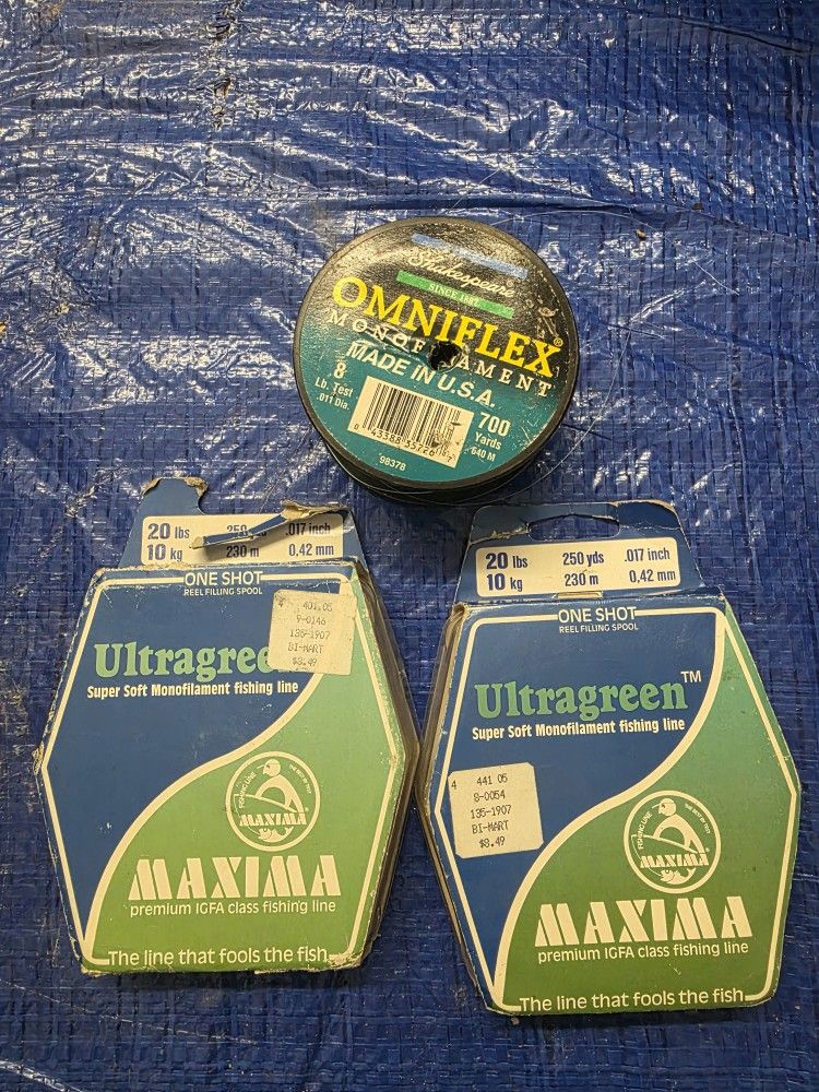 3 Packs Of Fishing Line