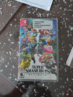 No game card - Super smash Bros ultimate Mario