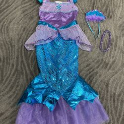 Mermaid Costume With Accessories 