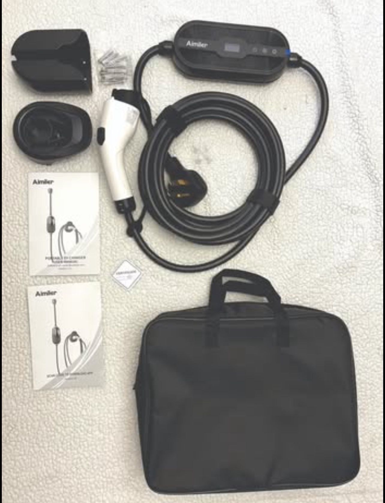 EV Charger Level 2(WIFI APP/Plug-play),32A,25ft Cable ETL, 220V-240V NEMA 14-50P Plug EVSE w/ J1772