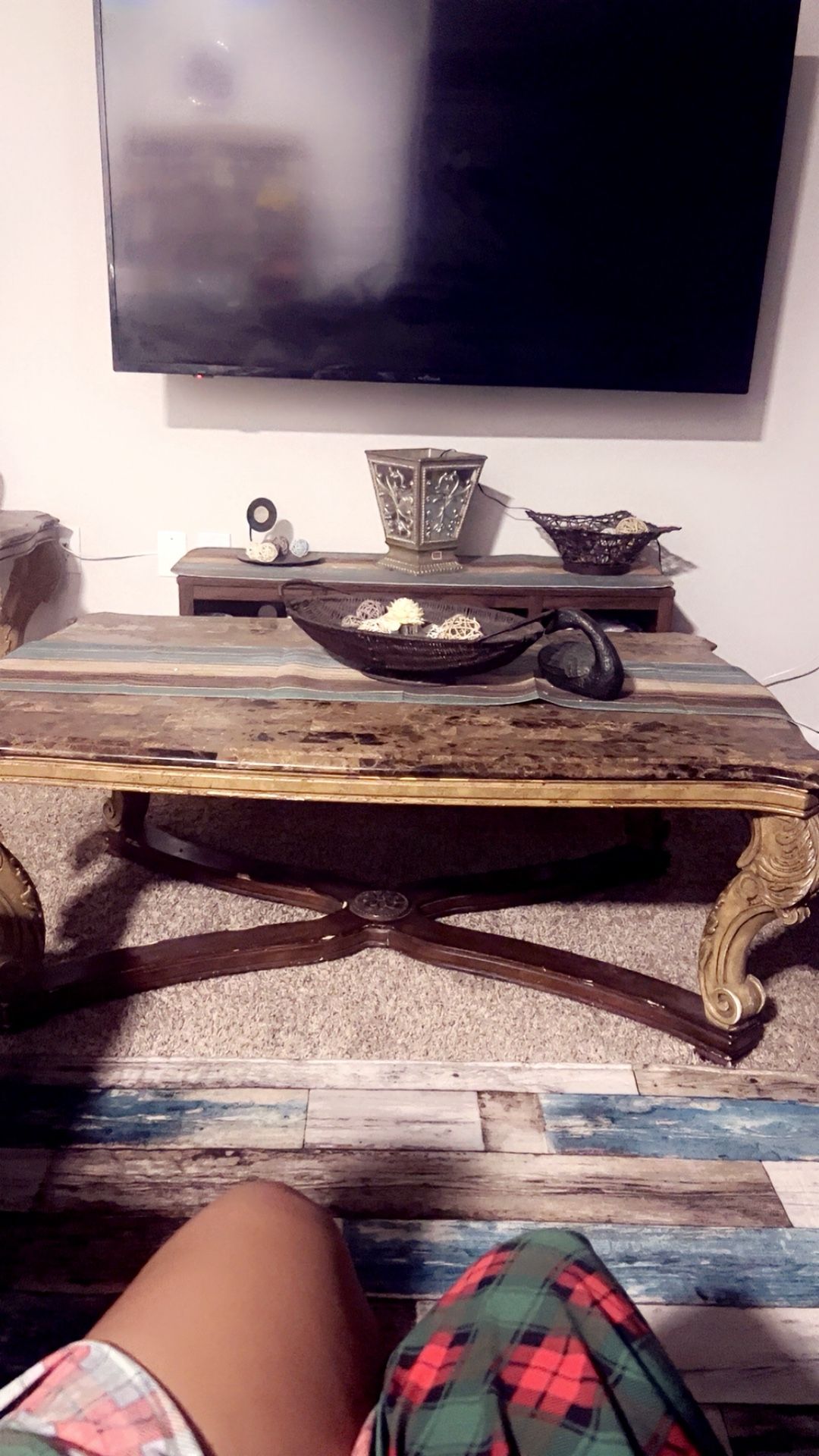 6 Piece Living room And dining Set